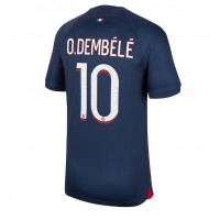 Pánský Fotbalový dres Paris Saint-Germain Ousmane Dembele #10 2023-24 Domácí Krátký Rukáv